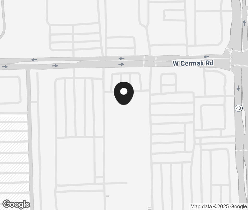 Google Map of 2200 Harlem Ave, North Riverside IL 60546