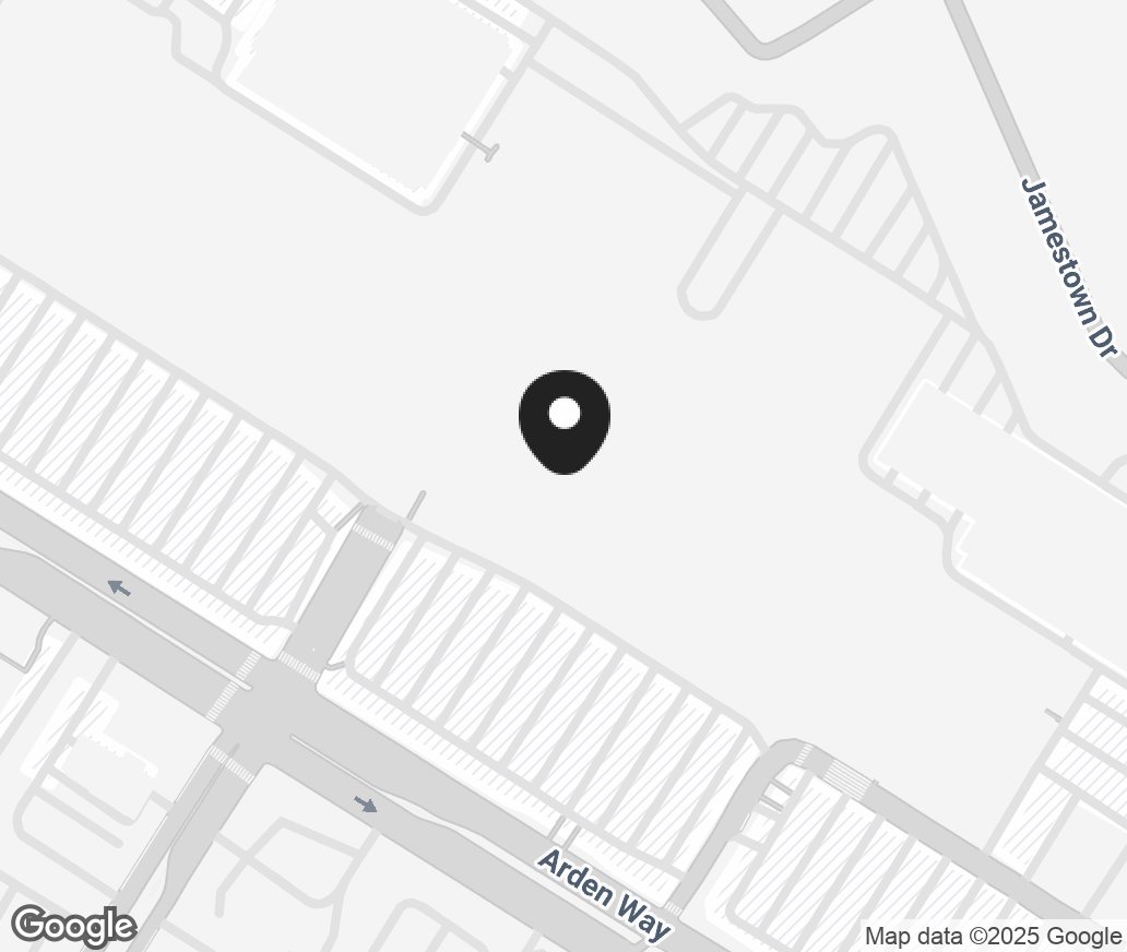 Google Map of 1689 Arden Way Space 1084, Sacramento CA 95815