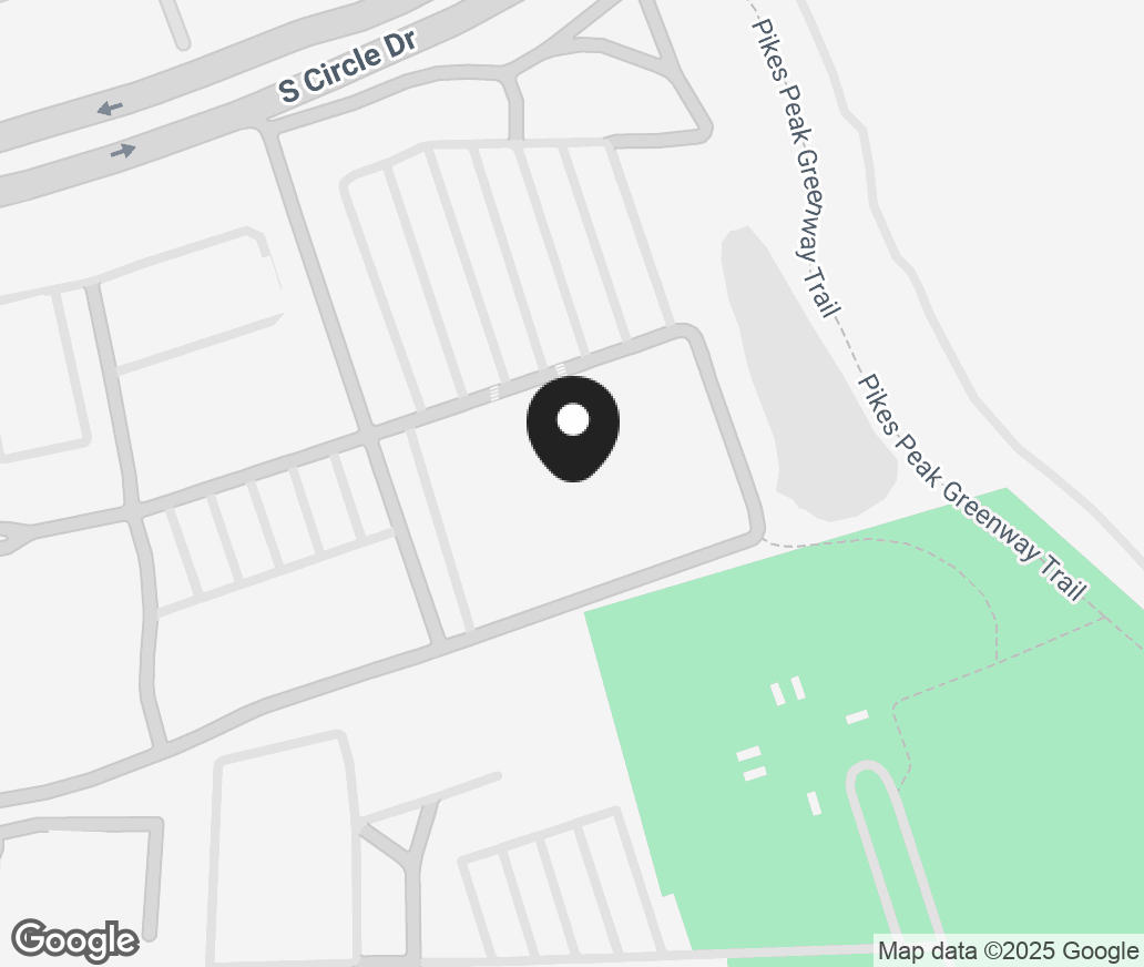 Google Map of 2725 Janitell Rd, Colorado Springs CO 80906