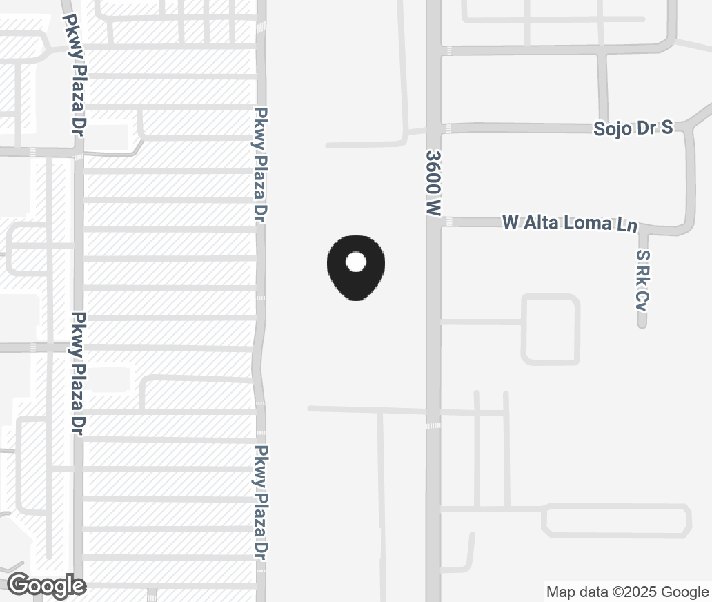 Google Map of 11525 Parkway Plaza Dr, South Jordan UT 84095