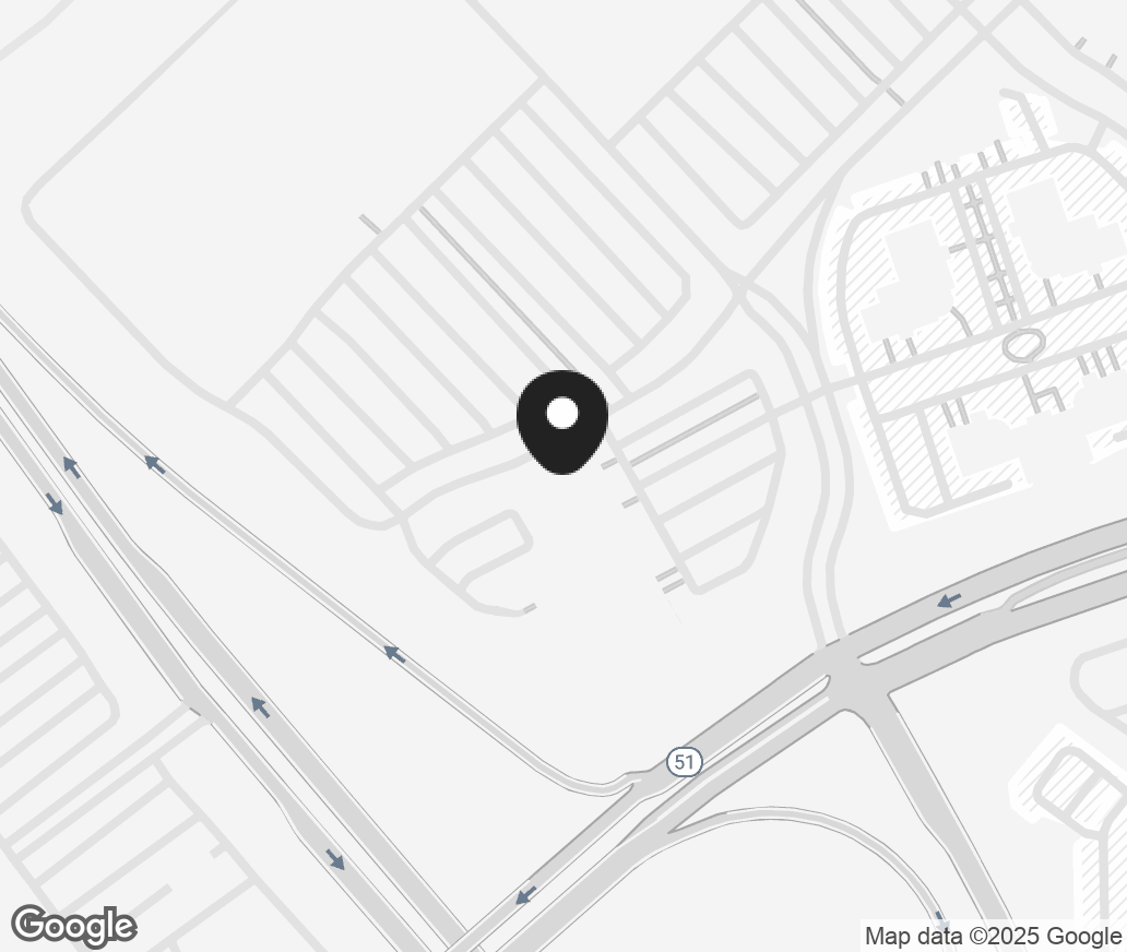 Google Map of 2113 Matthews Township Parkway, Matthews NC 28105