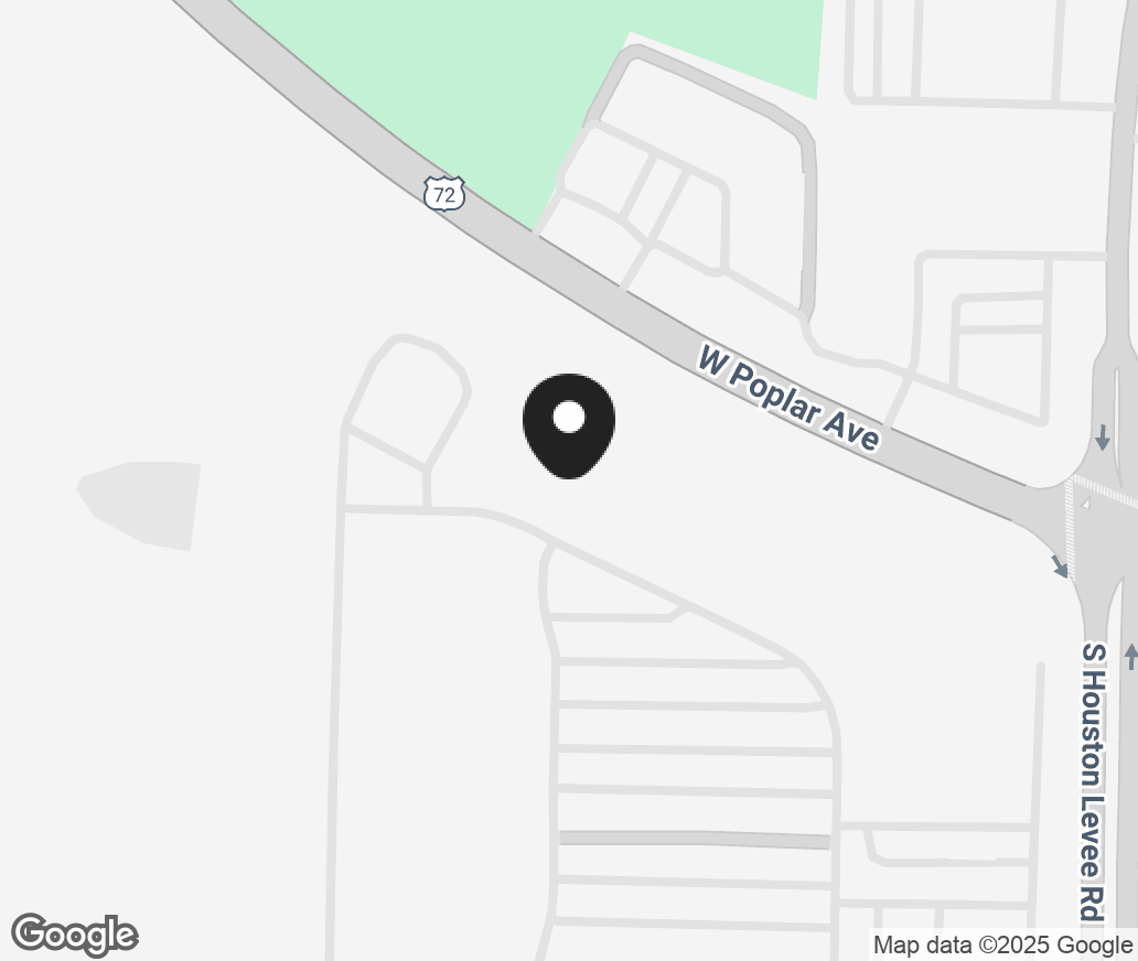 Google Map of 3569 S Houston Levee Road, Collierville TN 38017