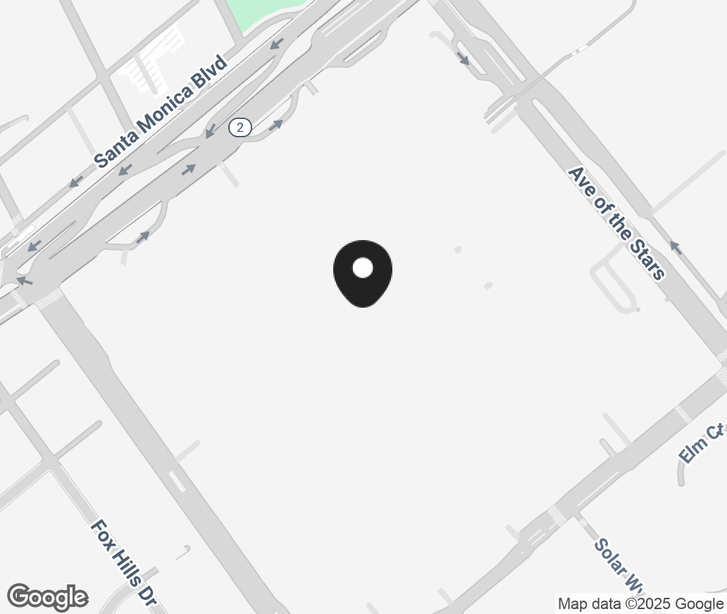 Google Map of 10250 Santa Monica Boulevard Dept 3, Los Angeles CA 90067