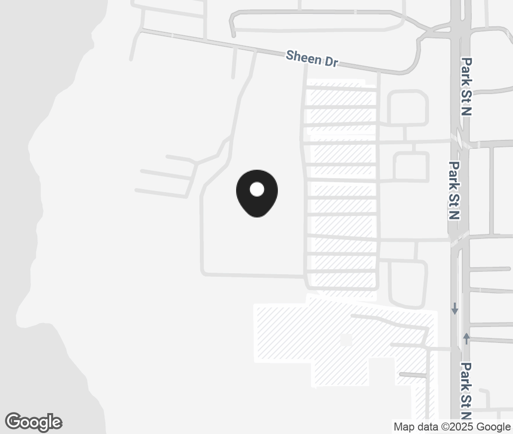 Google Map of 4820 Park St, St Petersburg FL 33709