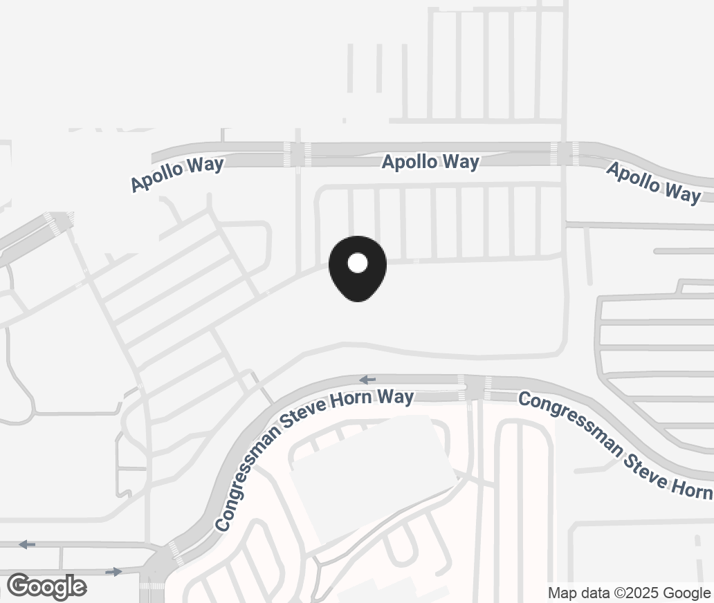 Google Map of 9020 Apollo Way, Downey CA 90242