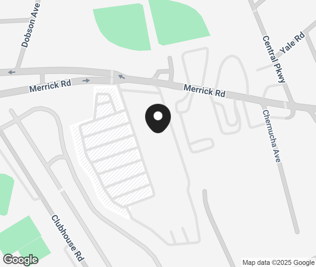 Google Map of 1688 Merrick Rd., Merrick NY 11566