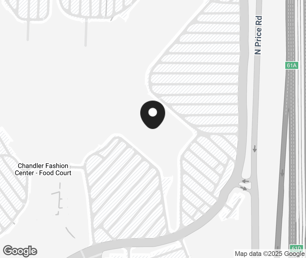 Google Map of 3107 West Chandler Blvd, Chandler AZ 85226