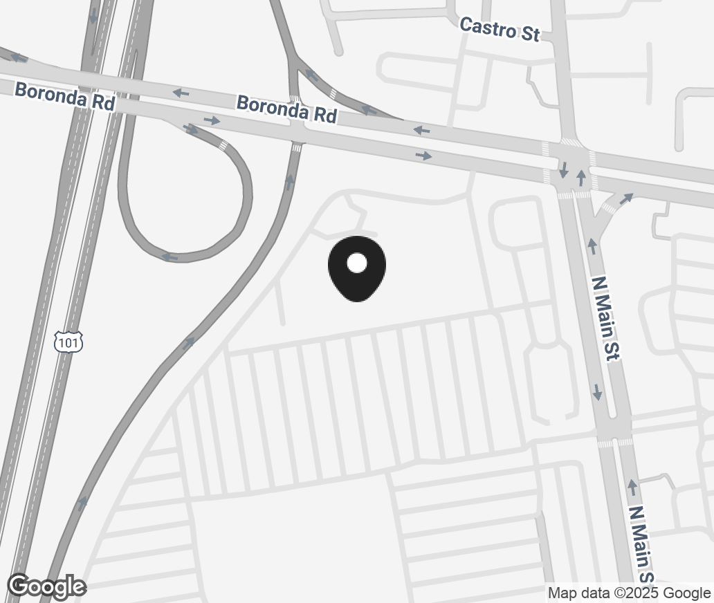 Google Map of 860 Northridge Shopping Center, Salinas CA 93906