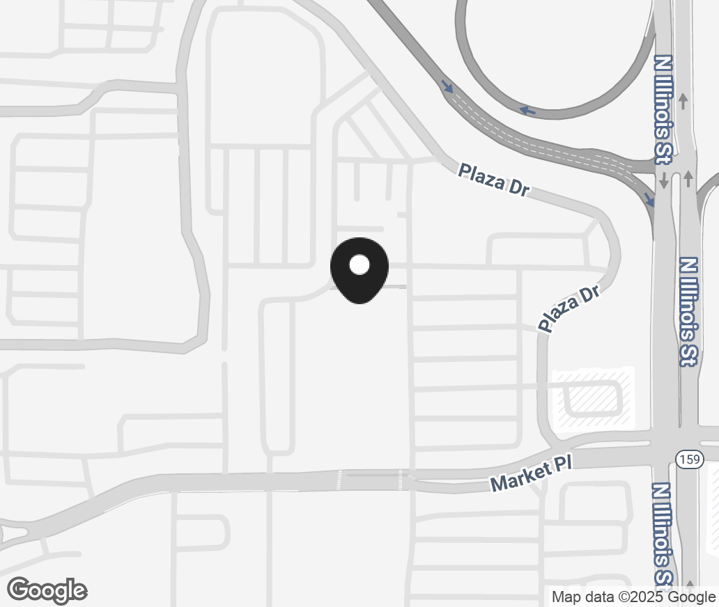 Google Map of 6621 N Illinois Street, Fairview Heights IL 62208