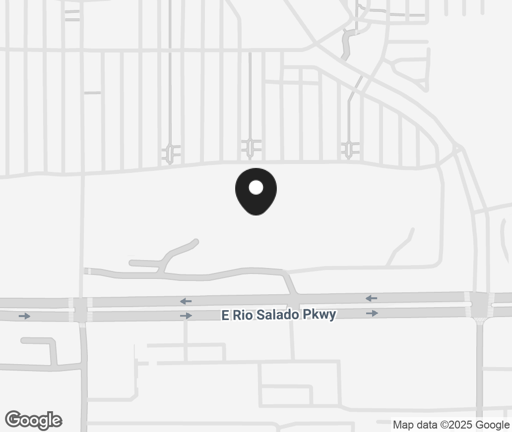 Google Map of 1900 E Rio Salado Parkway, Tempe AZ 85281