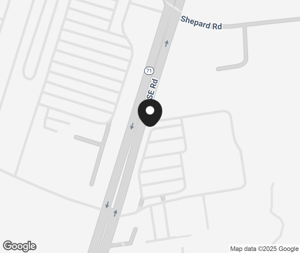 Google Map of 1555 New Britain Avenue, West Hartford CT 06110