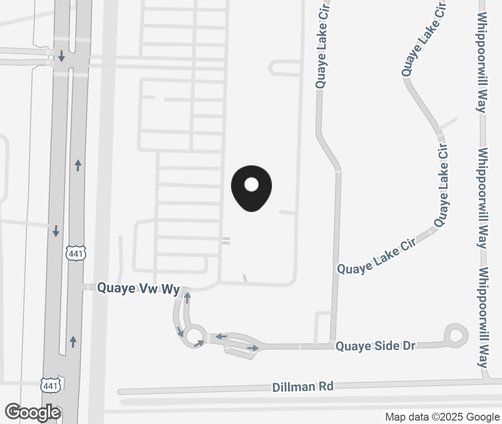 Google Map of 1020 S State Road 7, Wellington FL 33414
