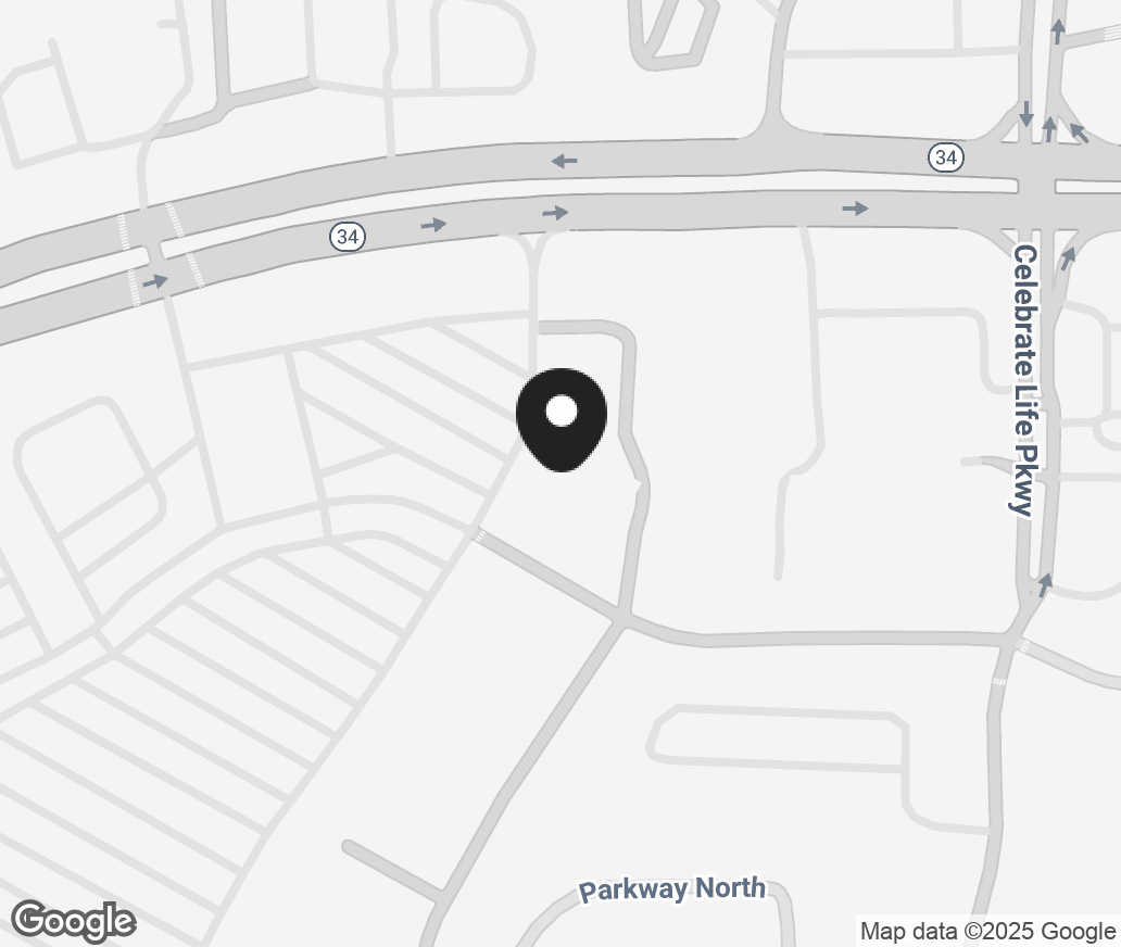 Google Map of 593 Bullsboro Drive, Newnan GA 30265