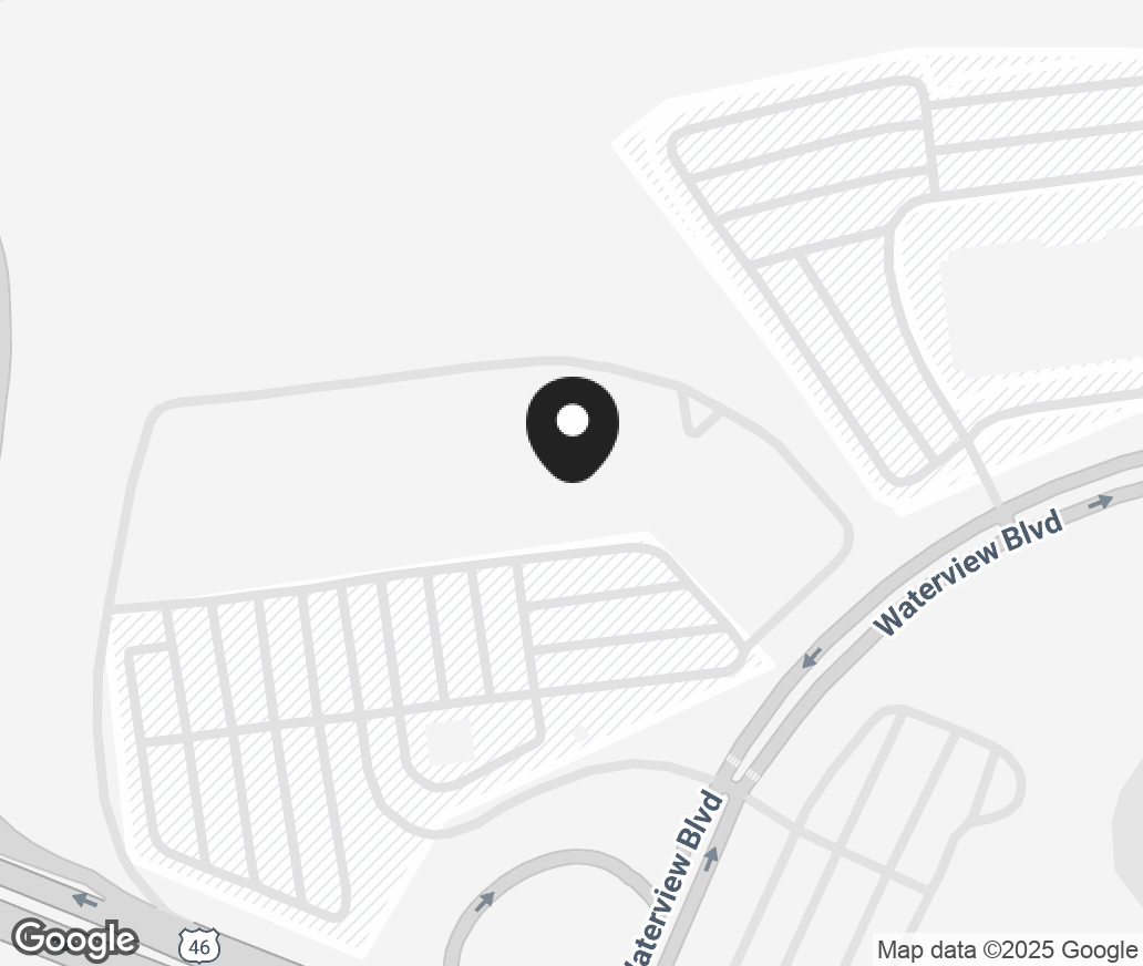 Google Map of 46 Waterview Blvd, Parsippany NJ 07054