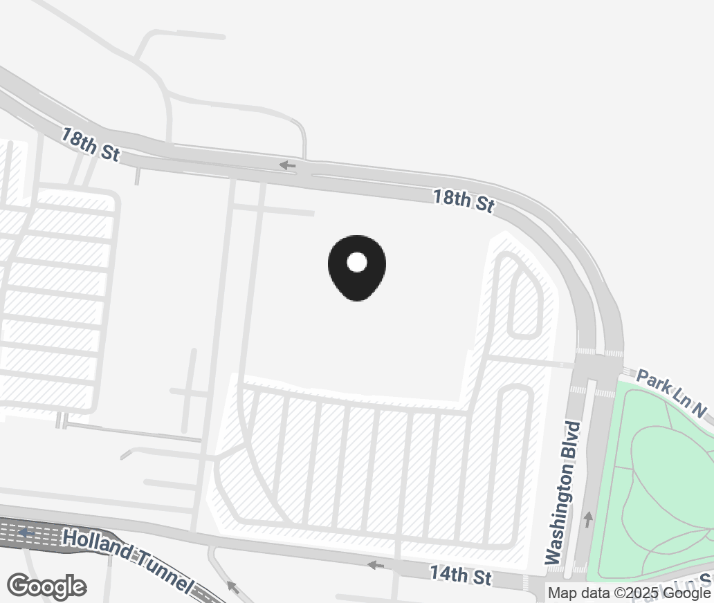 Google Map of 100 14Th St, Jersey City NJ 07310-1202