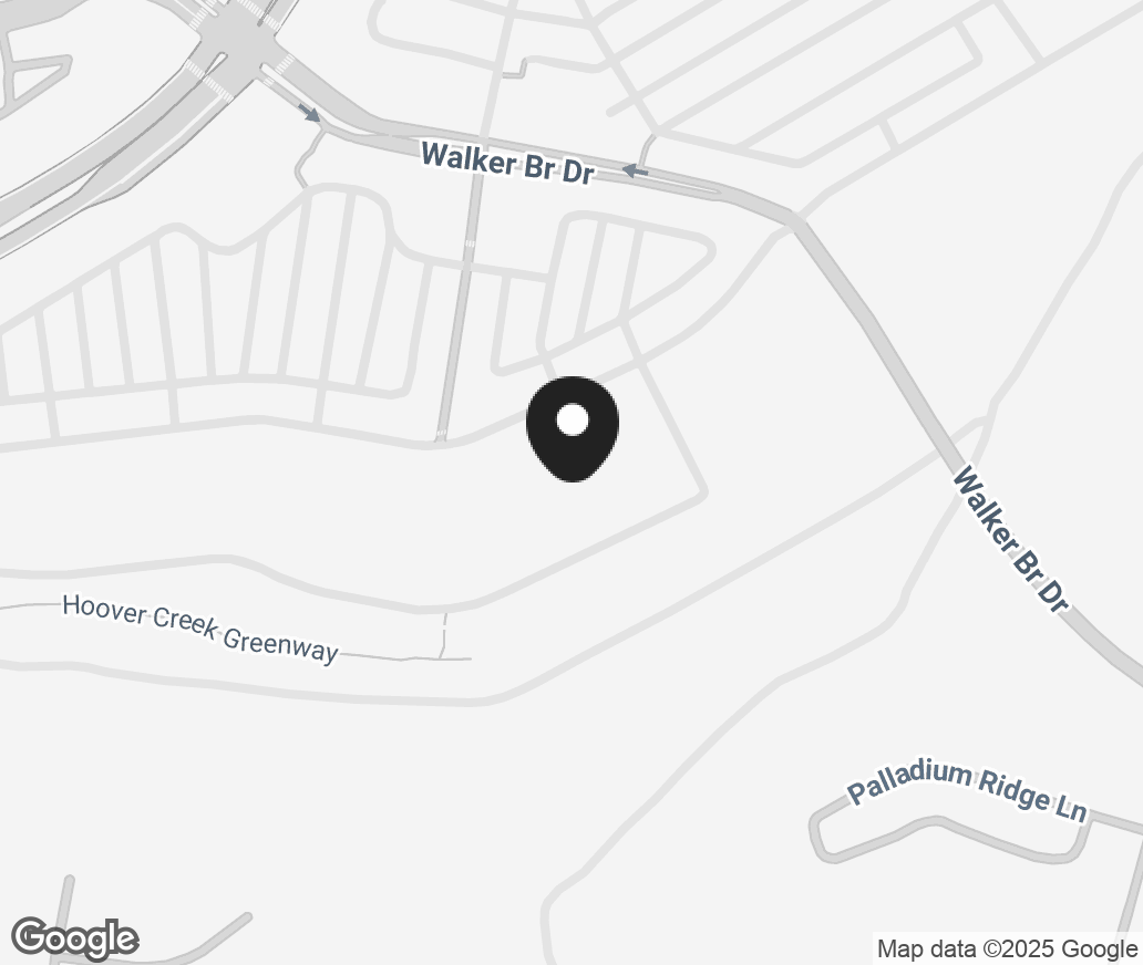 Google Map of 13610 Hoover Creek Blvd, Charlotte NC 28273