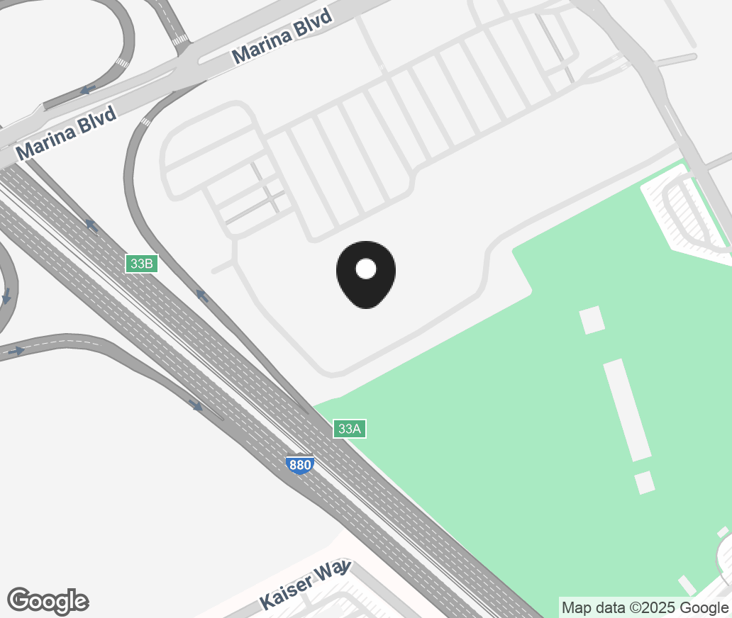 Google Map of 1285 Marina Boulevard, San Leandro CA 94577