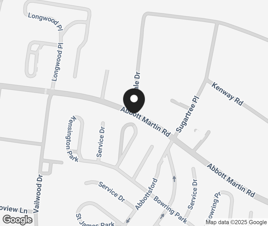 Google Map of 2126 Abbot Martin Rd Sp 180, Nashville TN 37215