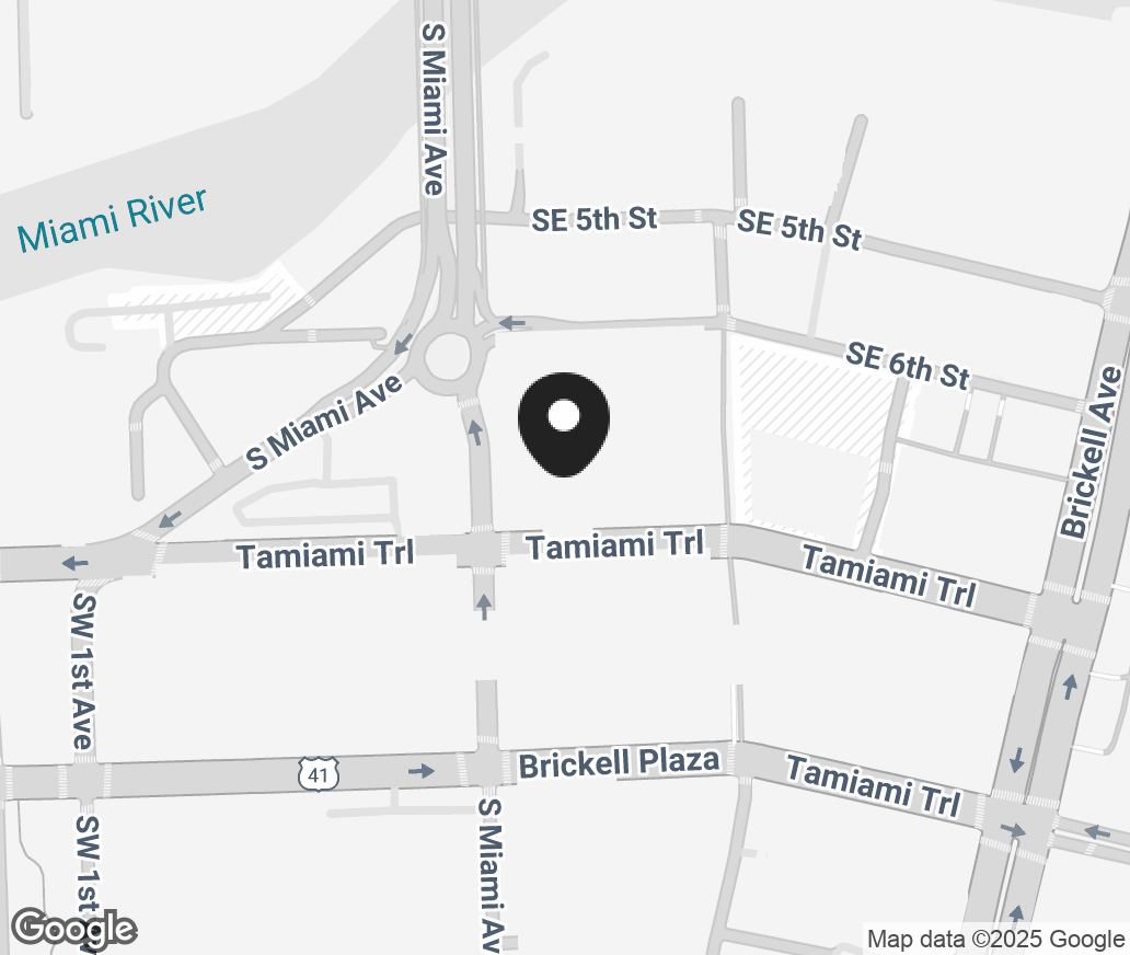 Google Map of 701 South Miami Avenue Suite 231b, Miami FL 33131
