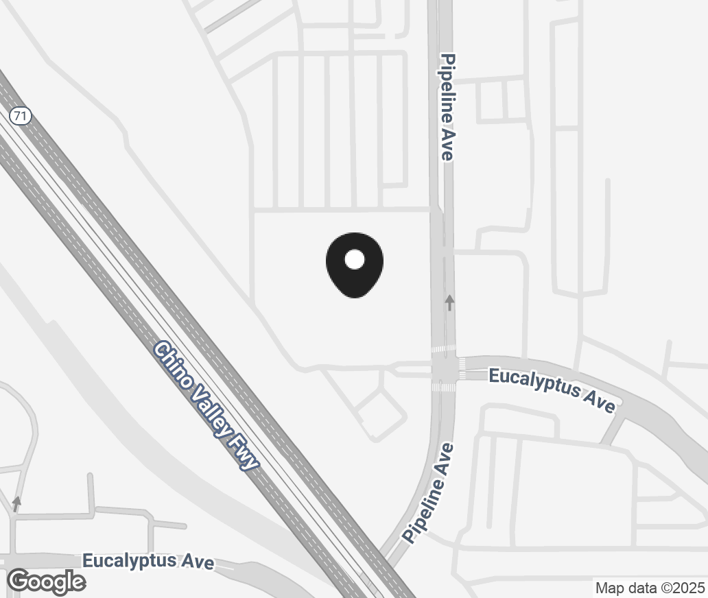 Google Map of 4093 Grand Ave, Chino CA 91710