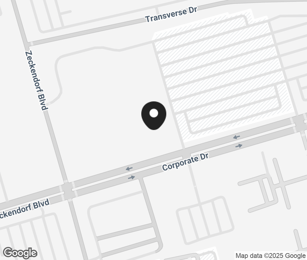 Google Map of 999 Corporate Dr, Westbury NY 11590-6614