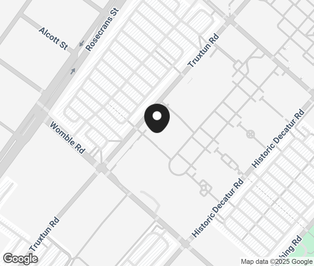 Google Map of 2445 Truxtun Road Suite 101, San Diego CA 92106