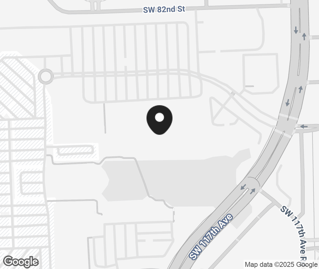 Google Map of 11800 Mills Dr, Kendall FL 33183