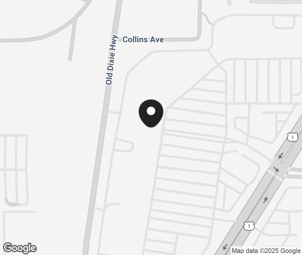 Google Map of 1636 S Federal Hwy, Delray Beach FL 33483