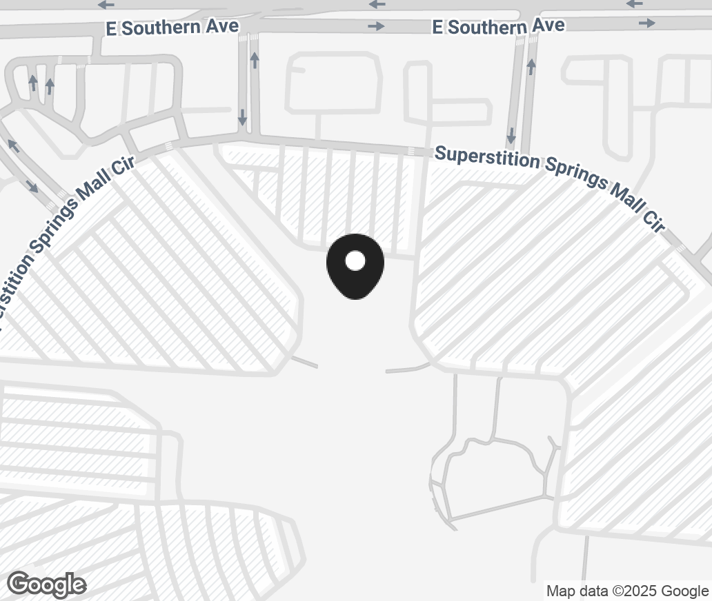 Google Map of 6505 E. Southern Avenue, Mesa AZ 85206