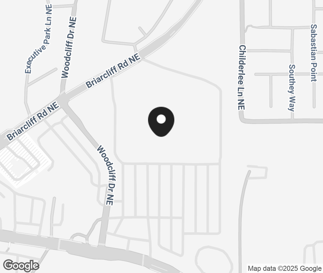 Google Map of 2400 N Druid Hills Rd Ne, Atlanta GA 33914-4485