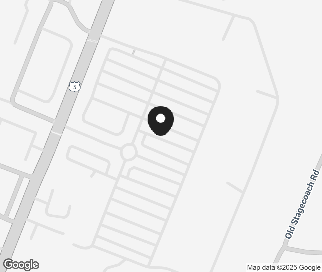 Google Map of 533 South Broad Street, Meriden CT 06450