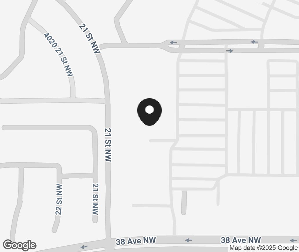 Google Map of 2050 - 38 Avenue Nw, Edmonton AB T6T0B9