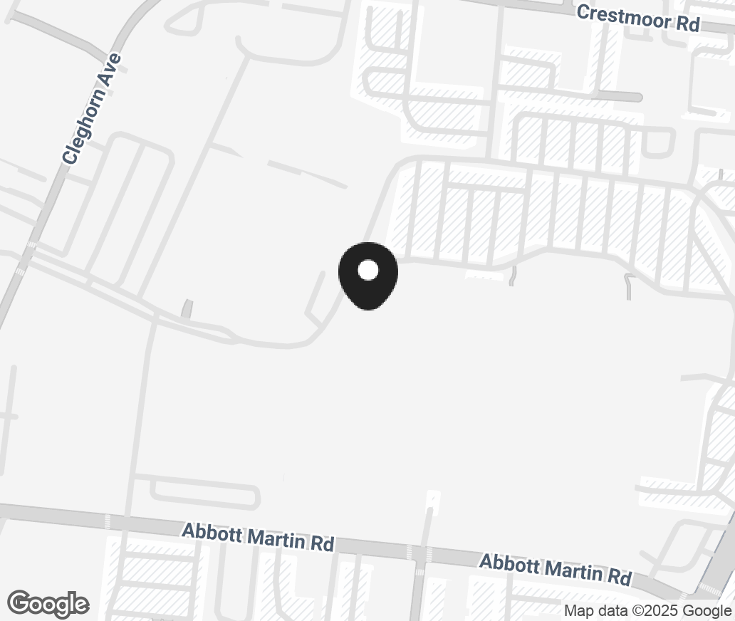 Google Map of 2126 Abbott Martin Road, Nashville TN 37215